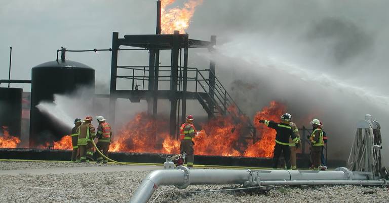 Milieuschade door brand